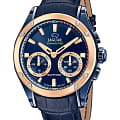 Jaguar Jaguar Connected J960/1  J960/1 кварцевые мужские часы синий циферблат, браслет кожаный — вид спереди