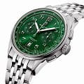 Breitling Breitling Premier B01 Chronograph 42 AB0145371L1A1 механические мужские часы часы крупный план зеленый циферблата