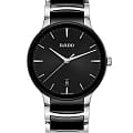 Rado Rado Centrix R30021152  R30021152 кварцевые мужские часы черный циферблат, браслет сталь + высокотехнологичная керамика — вид спереди