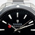 Wainer Wainer Diamond WA.18050-A  швейцарские женские часы на браслете нержавеющая сталь с pvd-покрытием боковой вид