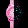 Часы Swatch x Blancpain Pink Ocean SO35P400 фото 5