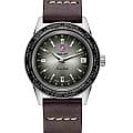 Rado Rado Captain Cook Over-Pole R32116158 Automatic R32116158 механические мужские часы серый циферблат, браслет кожаный — вид спереди