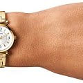 Fossil Fossil Carlie ES5203 кварцевые женские часы часы крупный план белый циферблата