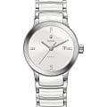 Rado Rado Centrix Automatic Diamonds R30027712 Automatic R30027712 механические женские часы серебристый циферблат, браслет сталь + керамические вставки — вид спереди