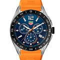 TAG Heuer TAG Heuer Connected Calibre E4 SBR8A10.BT6265  SBR8A10.BT6265 электронные мужские часы  циферблат, браслет каучук — вид спереди