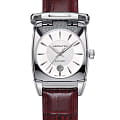 Hamilton Hamilton American Classics Flintridge Lady Auto H15415851  H15415851 механические женские часы белый циферблат, браслет кожаный — вид спереди