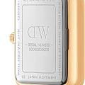 Daniel Wellington Daniel Wellington Quadro Roman Numerals 5-Link Gold DW00100688 , наручные женские часы фото под углом