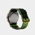 Casio Casio G-Shock GM-5600CL-3DR (GM-5600CL-3) электронные мужские часы часы крупный план зеленый циферблата