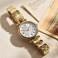 Fossil Fossil Carlie ES5203 женские часы белый циферблат на запястье