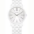 Rado Rado Diamaster R14065017  R14065017 кварцевые женские часы черный циферблат, браслет керамика — вид спереди