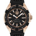 Plein Sport Plein Sport Urban Pulse PSFDA0424  PSFDA0424 кварцевые мужские часы  черный циферблат, браслет силикон — вид спереди
