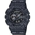 Casio Casio G-Shock GA-110TP-1A GA-110 GA-110TP-1A электронные мужские часы черный циферблат, браслет пластик — вид спереди