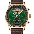 Breitling Breitling Top Time B21 Ford Mustang NB21251A1L1X1  NB21251A1L1X1 механические мужские часы зеленый циферблат, браслет кожаный — вид спереди
