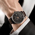 Mido Mido Baroncelli Chronometer Silicon Gent M027.408.16.061.00 механические мужские часы часы крупный план антрацитовый циферблата