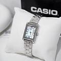 Casio Casio Collection LTP-1234DS-4A кварцевые женские часы часы крупный план перламутровый циферблата