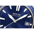 Epos Epos Diver 3438.131.96.16.30 механические мужские часы часы, крупный план синий циферблат