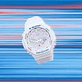Casio Casio G-Shock GA-B2100FC-7ADR (GA-B2100FC-7A) мужские часы белый циферблат на запястье
