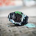 Casio Casio G-Shock GX-56SS-1DR (GX-56SS-1) электронные мужские часы часы крупный план черный циферблата