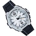Casio Casio Illuminator MWA-100H-7A кварцевые мужские часы часы крупный план серебристый циферблата