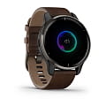 Garmin Garmin Venu 2 Plus 010-02496-15 электронные мужские часы часы крупный план  циферблата