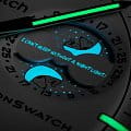 Часы Swatch x Omega Bioceramic Moonswatch Mission to the Moonphase - Full Moon SO33W700 фото 4