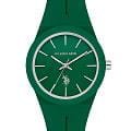 U.S. Polo Assn. U.S. Polo Assn. Yard USPA2101-02  USPA2101-02 кварцевые женские часы зеленый циферблат, браслет силикон — вид спереди