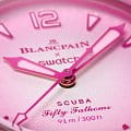 Часы Swatch x Blancpain Pink Ocean SO35P400 фото 3