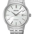 Seiko Seiko Conceptual Series Dress SRPH85K1  SRPH85K1 механические мужские часы белый циферблат, браслет нержавеющая сталь — вид спереди