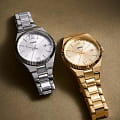 Fossil Fossil Scarlette ES5300,  сша женские часы на браслете нержавеющая сталь боковой вид