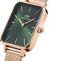 Daniel Wellington Daniel Wellington Quadro Pressed Melrose Emerald DW00100445  наручные женские часы фото под углом.