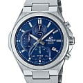 Casio Casio Edifice EFB-700D-2A  EFB-700D-2A кварцевые мужские часы синий циферблат, браслет нержавеющая сталь — вид спереди