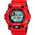 Casio Casio G-Shock G-8900A-4 лимитированной серии G-8900A-4E электронные мужские часы черный циферблат, браслет пластик — вид спереди