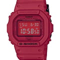 Casio Casio G-Shock DW-5635C-4E  DW-5635C-4E электронные мужские часы черный циферблат, браслет пластик — вид спереди