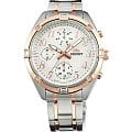 Orient Orient UY04002W (FUY04002W)  FUY04002W  женские часы белый циферблат, браслет  — вид спереди