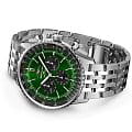 Breitling Breitling Navitimer B01 Chronograph 46 AB0137241L1A1 мужские часы зеленый циферблат на запястье