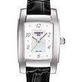 Tissot Tissot T-Trend T073.310.16.116.00  T0733101611600 кварцевые женские часы белый циферблат, браслет кожаный — вид спереди