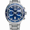 Rado Rado D-Star R15966203 Automatic R15966203 механические мужские часы синий циферблат, браслет нержавеющая сталь — вид спереди