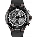 Jacques Lemans Jacques Lemans Sport 1-2150A  1-2150A кварцевые мужские часы черный циферблат, браслет кожаный — вид спереди