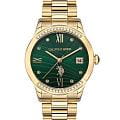 U.S. Polo Assn. U.S. Polo Assn. Stile USPA2059-07  USPA2059-07 кварцевые женские часы зеленый циферблат, браслет нержавеющая сталь с ip-покрытием — вид спереди