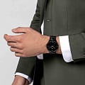 Rado Rado True Diamonds R27238722 кварцевые мужские часы часы крупный план черный циферблата