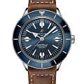 Breitling Breitling Superocean Heritage '57 A10370161C1X1  A10370161C1X1 механические мужские часы синий циферблат, браслет кожаный — вид спереди