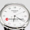 Tissot Tissot Le Locle Powermatic 80 T006.407.11.033.00 механические мужские часы часы, крупный план белый циферблат