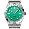 Breitling Breitling Chronomat Automatic 36 Victoria Beckham A103801A1L1A1  A103801A1L1A1 механические женские часы зеленый циферблат, браслет нержавеющая сталь — вид спереди