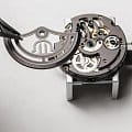 Maurice Lacroix Maurice Lacroix Aikon Master Grand Date Black AI6118-DLB0B-330-2, aikon швейцария мужские часы на браслете каучук боковой вид