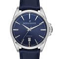 Jacques Philippe Jacques Philippe Victus JPAGS551132  JPAGS551132 механические мужские часы синий циферблат, браслет кожаный — вид спереди