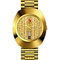 Rado Rado The Original Automatic R12413643 Automatic R12413643 механические мужские часы черный циферблат, браслет нержавеющая сталь с pvd-покрытием — вид спереди