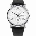 Seiko Seiko SNAF77P1  SNAF77P1 кварцевые мужские часы белый циферблат, браслет 18-каратное желтое золото — вид спереди