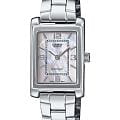 Casio Casio Collection LTP-1234DS-4A  LTP-1234DS-4A кварцевые женские часы перламутровый циферблат, браслет нержавеющая сталь — вид спереди