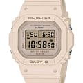 Casio Casio Baby-G BGD-565U-4E  BGD-565U-4E кварцевые женские часы бежевый циферблат, браслет пластик — вид спереди