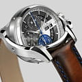 Hamilton Hamilton Jazzmaster Face 2 Face III Limited Edition H32876550 механические мужские часы часы крупный план серебристый циферблата